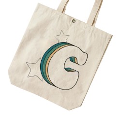 تت بگ متقال طرح حرف C رترو