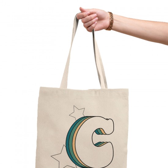 تت بگ متقال طرح حرف C رترو