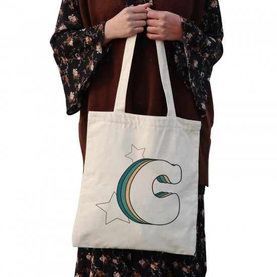 تت بگ متقال طرح حرف C رترو