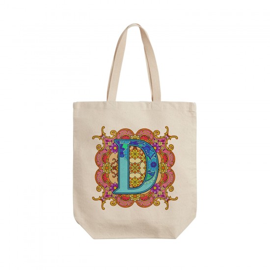 تت بگ متقال طرح حرف D ماندالا