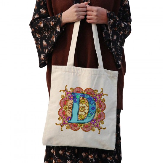 تت بگ متقال طرح حرف D ماندالا