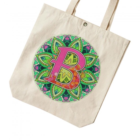 تت بگ متقال طرح حرف B ماندالا