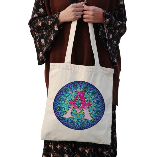 تت بگ متقال طرح حرف A ماندالا