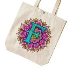 تت بگ متقال طرح حرف F ماندالا