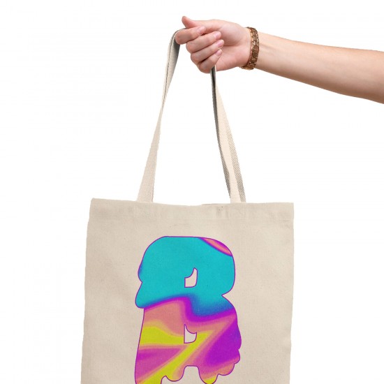 تت بگ متقال طرح حرف B هولوگرامی