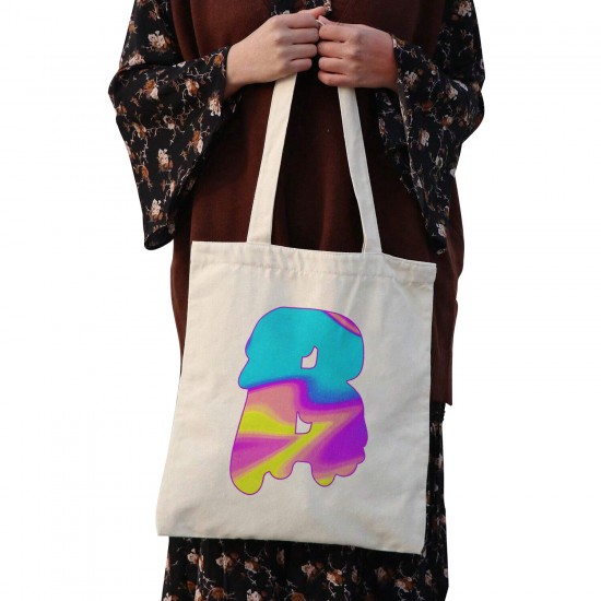 تت بگ متقال طرح حرف B هولوگرامی