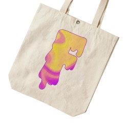 تت بگ متقال طرح حرف F هولوگرامی