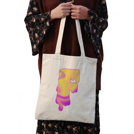 تت بگ متقال طرح حرف F هولوگرامی