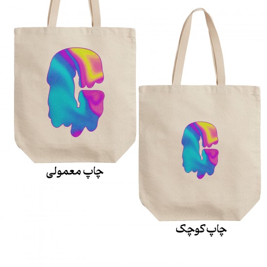 تت بگ متقال طرح حرف C هولوگرامی