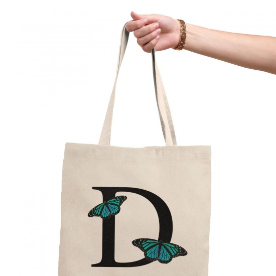 تت بگ متقال طرح حرف D پروانه ای