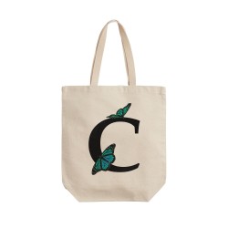 تت بگ متقال طرح حرف C پروانه ای