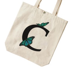 تت بگ متقال طرح حرف C پروانه ای