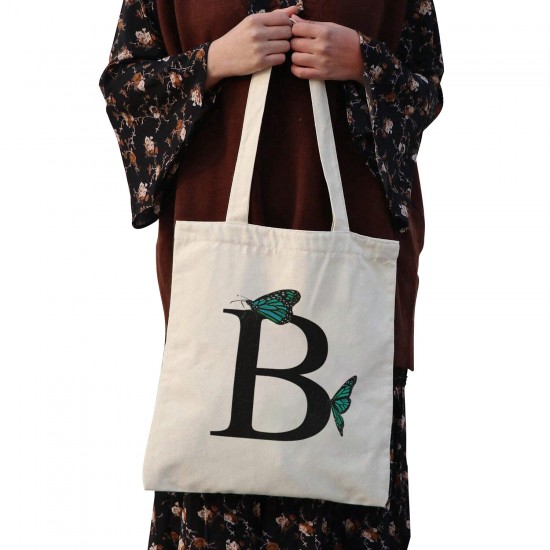 تت بگ متقال طرح حرف B پروانه ای