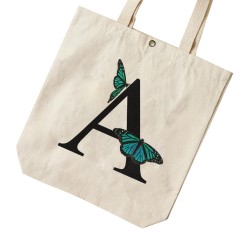 تت بگ متقال طرح حرف A پروانه ای