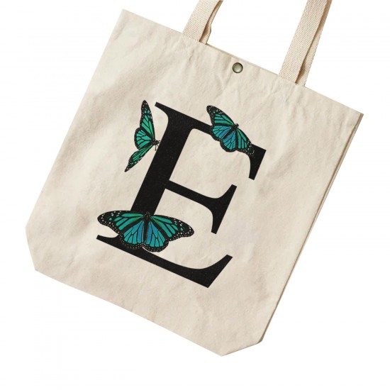 تت بگ متقال طرح حرف E پروانه ای