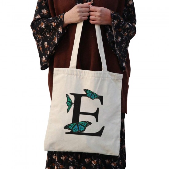 تت بگ متقال طرح حرف E پروانه ای