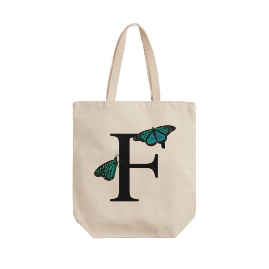 تت بگ متقال طرح حرف F پروانه ای