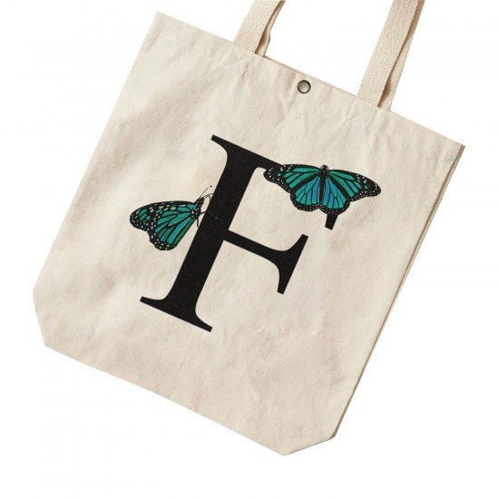 تت بگ متقال طرح حرف F پروانه ای