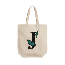 تت بگ متقال طرح حرف J پروانه ای