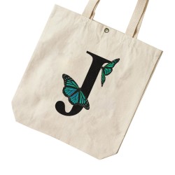 تت بگ متقال طرح حرف J پروانه ای