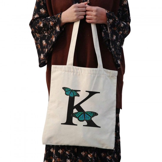 تت بگ متقال طرح حرف K پروانه ای
