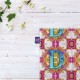 کادوپیچ پارچه‌ ای طرح حرف D ماندالا