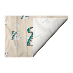 کادوپیچ پارچه‌ ای طرح حرف Z رترو