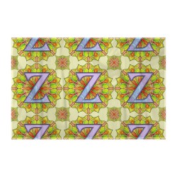 کادوپیچ پارچه‌ ای طرح حرف Z ماندالا