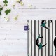 کادوپیچ پارچه‌ ای طرح حرف C پروانه ای