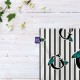 کادوپیچ پارچه‌ ای طرح حرف G پروانه ای