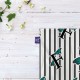 کادوپیچ پارچه‌ ای طرح حرف F پروانه ای