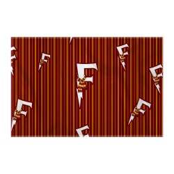 کادوپیچ پارچه‌ ای طرح حرف F هری پاتر
