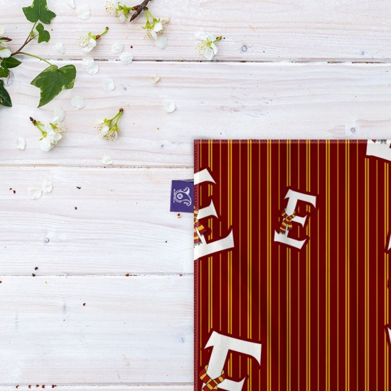 کادوپیچ پارچه‌ ای طرح حرف E هری پاتر