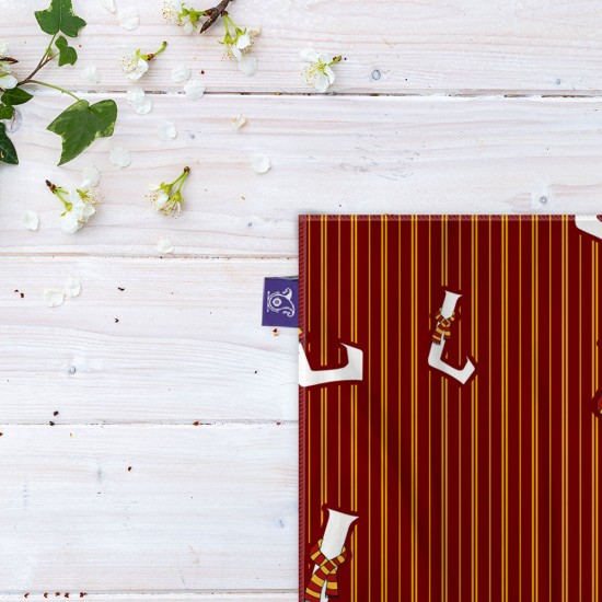 کادوپیچ پارچه‌ ای طرح حرف L هری پاتر