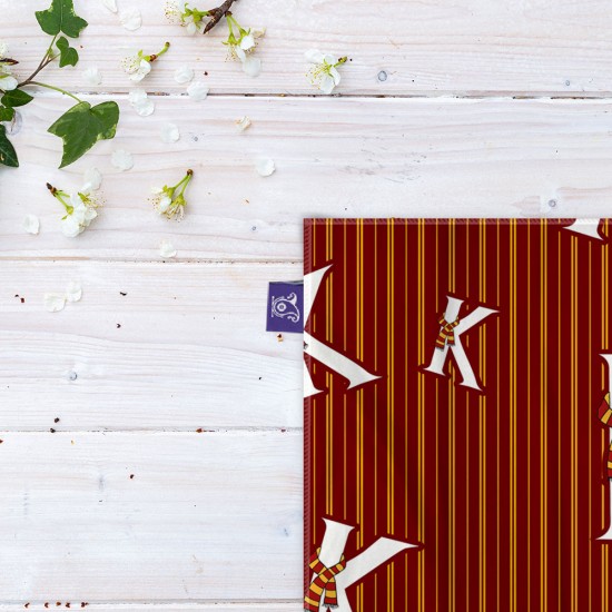 کادوپیچ پارچه‌ ای طرح حرف K هری پاتر