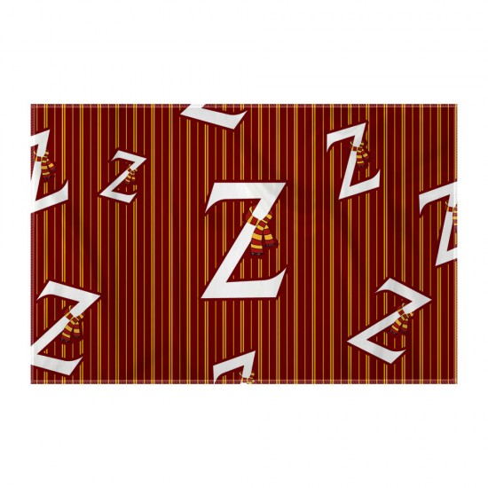 کادوپیچ پارچه‌ ای طرح حرف Z هری پاتر