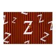 کادوپیچ پارچه‌ ای طرح حرف Z هری پاتر