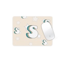موس پد طرح حرف S رترو