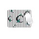 موس پد طرح حرف C پروانه ای