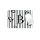 موس پد طرح حرف B پروانه ای
