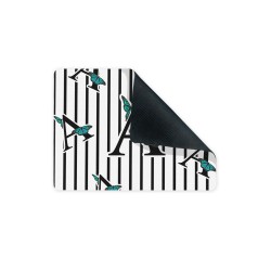موس پد طرح حرف A پروانه ای