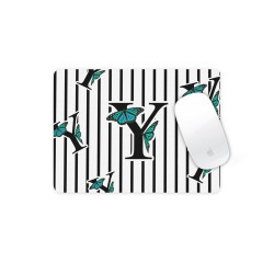 موس پد طرح حرف Y پروانه ای