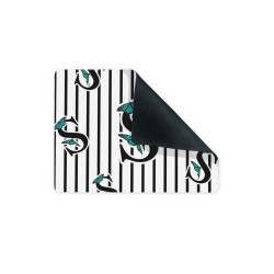 موس پد طرح حرف S پروانه ای