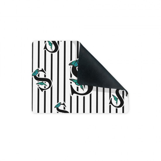 موس پد طرح حرف S پروانه ای