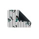 موس پد طرح حرف M پروانه ای
