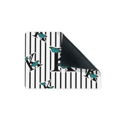 موس پد طرح حرف K پروانه ای