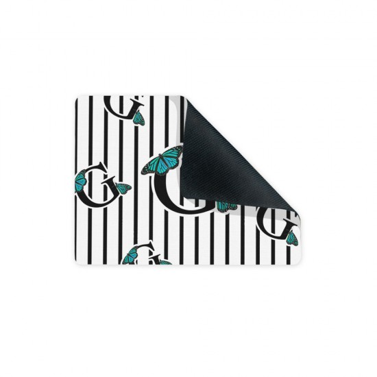 موس پد طرح حرف G پروانه ای