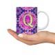ماگ طرح حرف Q ماندالا