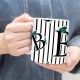 ماگ طرح حرف B پروانه ای