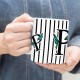 ماگ طرح حرف P پروانه ای